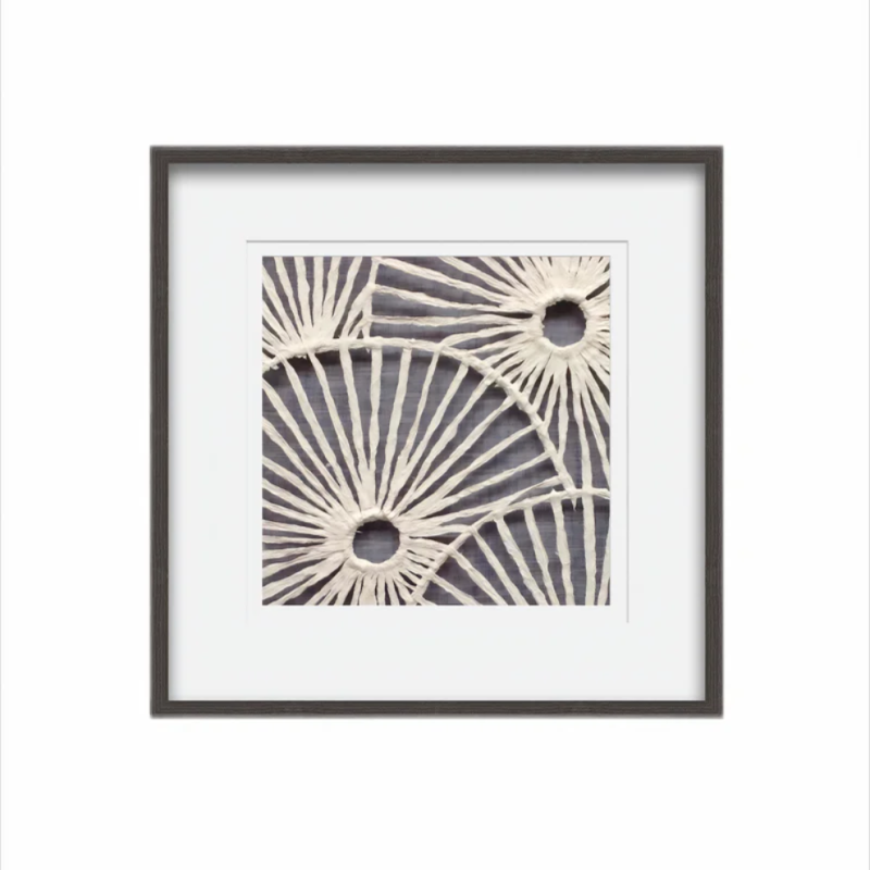Abstract Sunburst Paper Wall Art