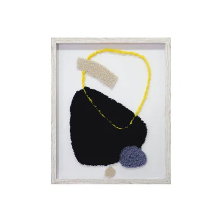 Abstract Coral Fleece Wall Art