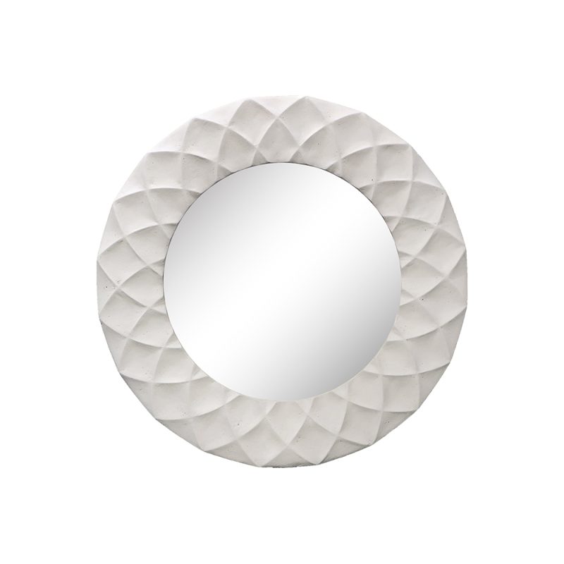 Round Silhouette Wall Mirror