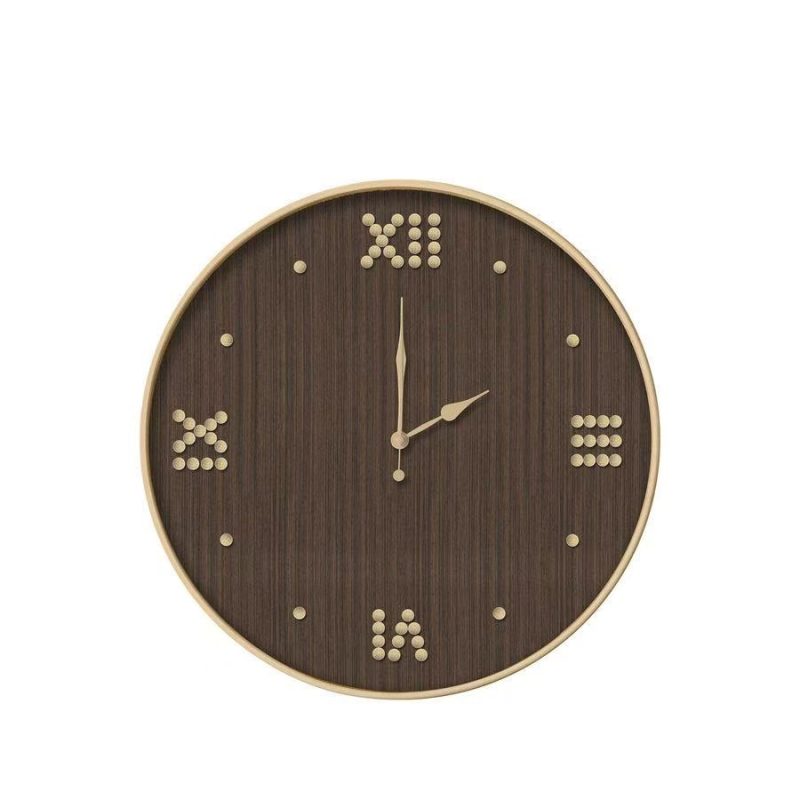 Minimalist Wooden Wall Clock
