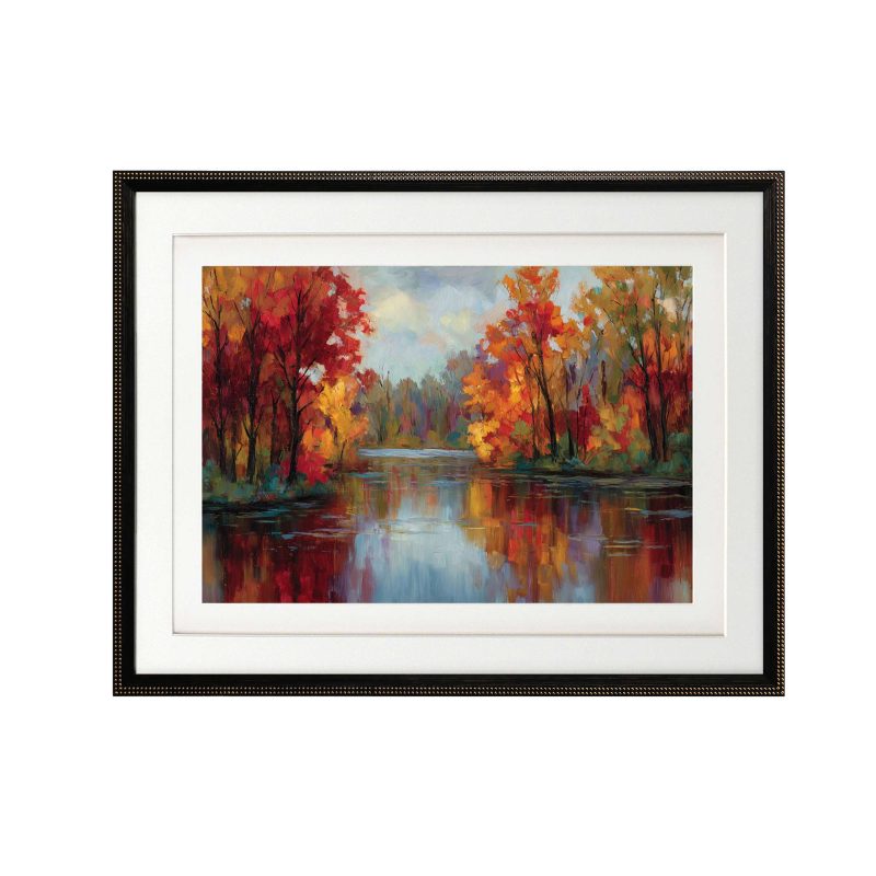 Autumn Landscape Framed Art Print
