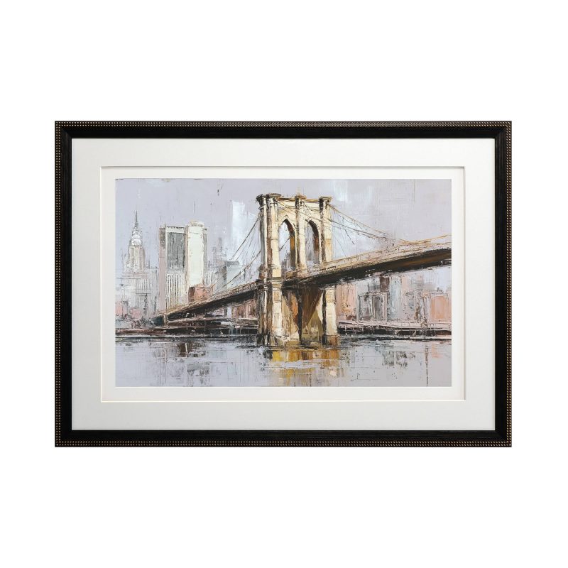 Brooklyn Bridge Framed Wall Art