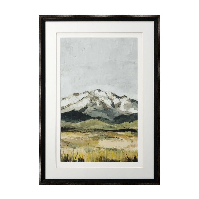 Silent Mountain Framed Print